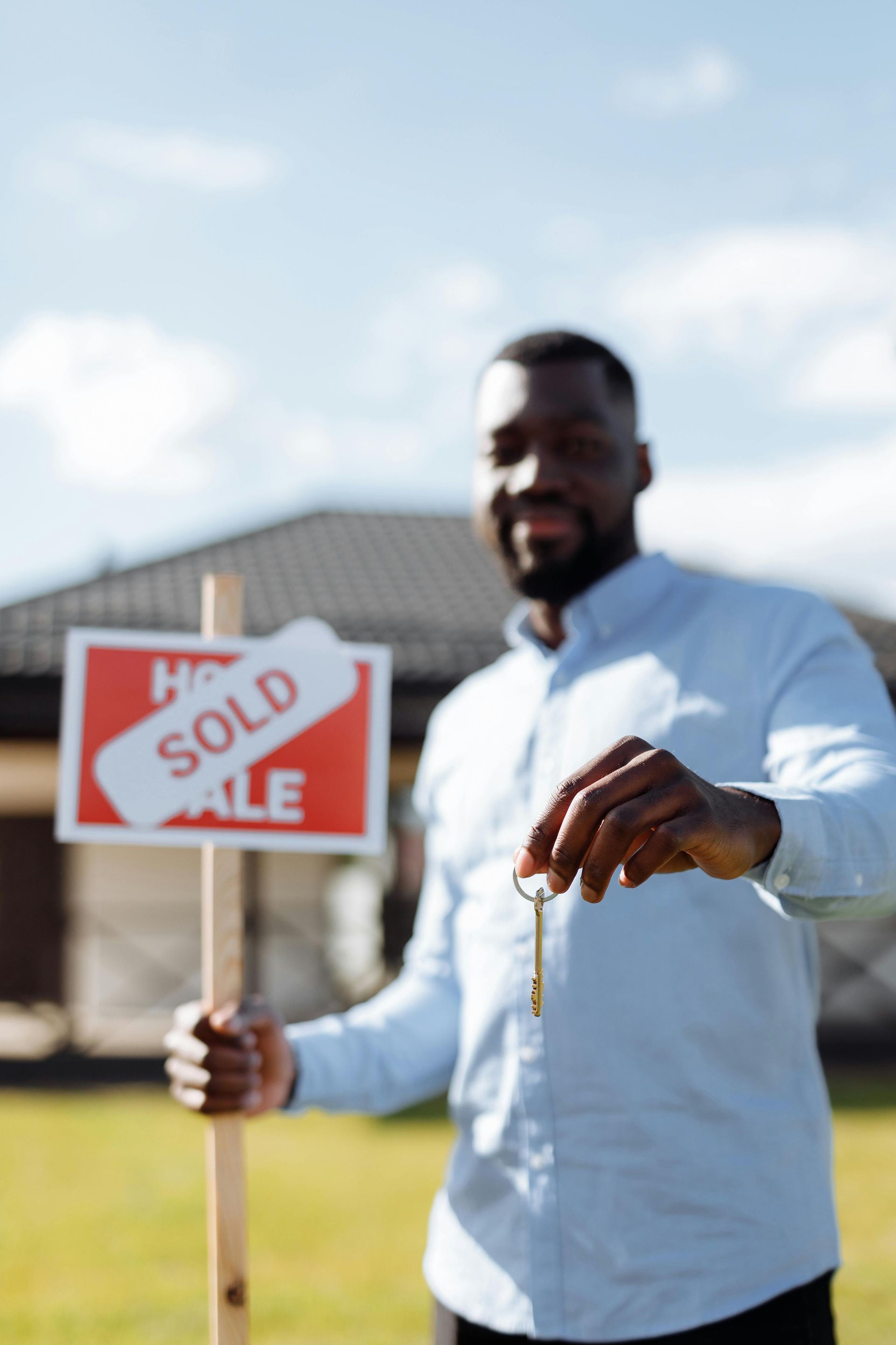 Smiling Real Estate Agent